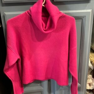 Gorgeous hot pink turtleneck